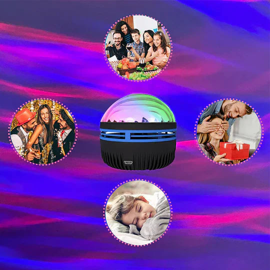 AuroraLight Nordlichter Projektor Tischlampe