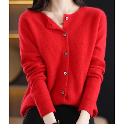 Warme Strickjacke für Frauen