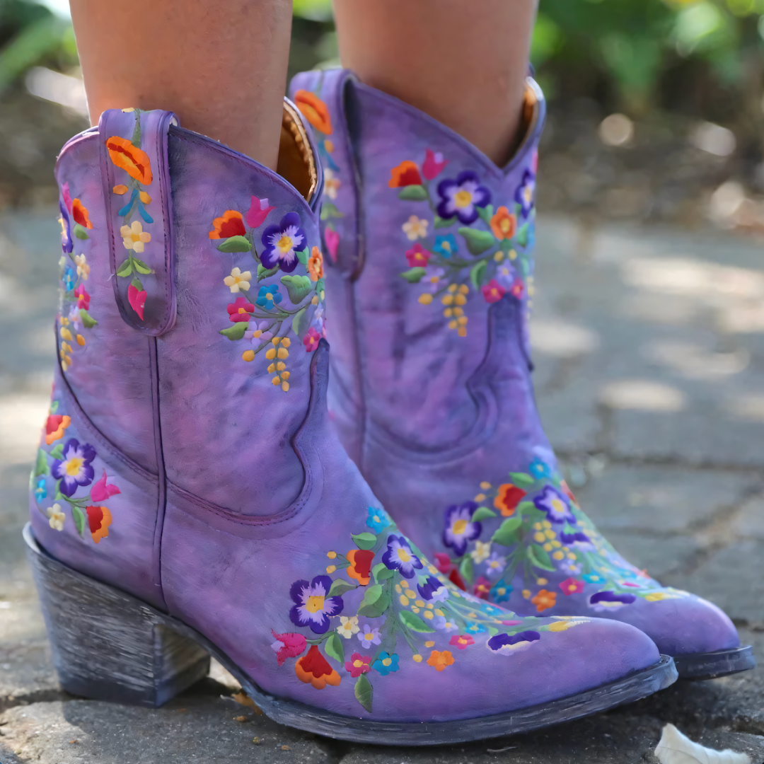 Jie | Wetterfeste Cowgirl Vintage Stiefel
