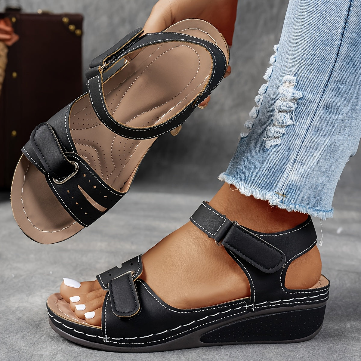 Marijke™ | Bequeme orthopädische Sandalen