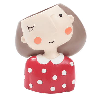 UrbanSprout Mini Resin Pflanzenset – Verspielte Sukkulentenbehälter