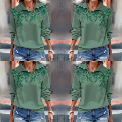 Nika | Stylischer Pullover mit Reißverschluss für Frauen