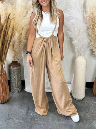 Rostica - Lässiger Jumpsuit mit weitem Bein für einen stilvollen Sommer