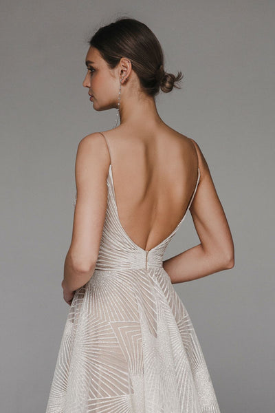 Thalassa - Elegantes Glitzer-Abendkleid in Maxi-Länge