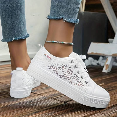 Marina | Schicke und luftige Sneaker aus Spitze