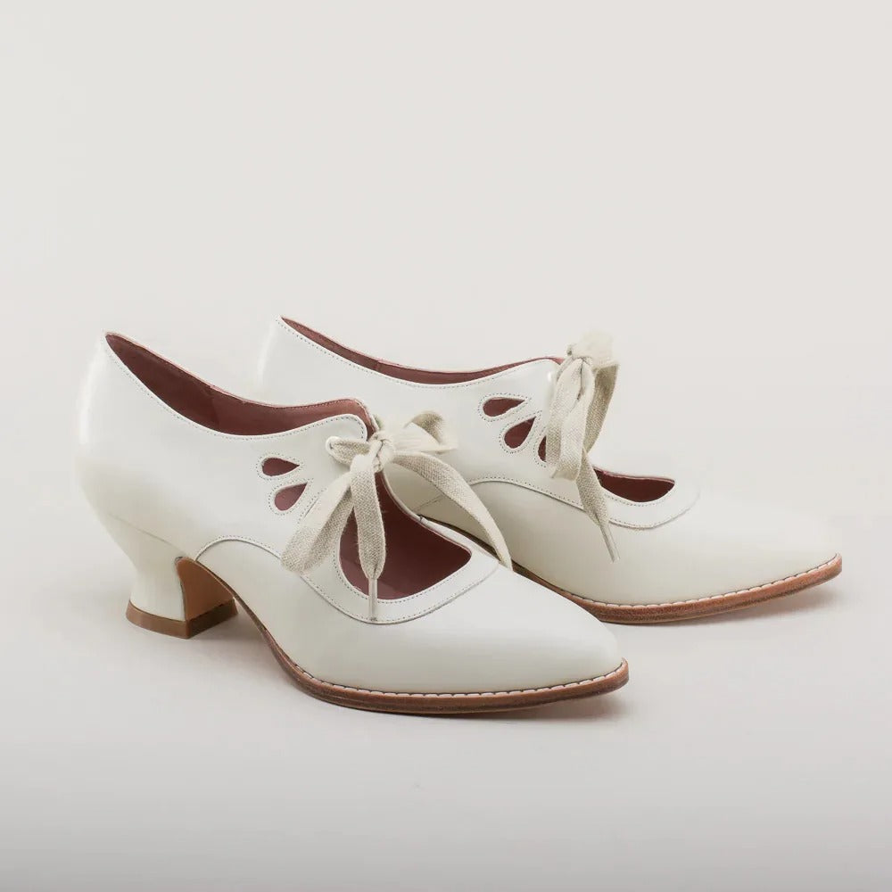 Georgina | Elegante Retro-Schuhe mit niedrigem Absatz