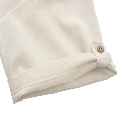 Casablanca - Leinen Polo - Beige