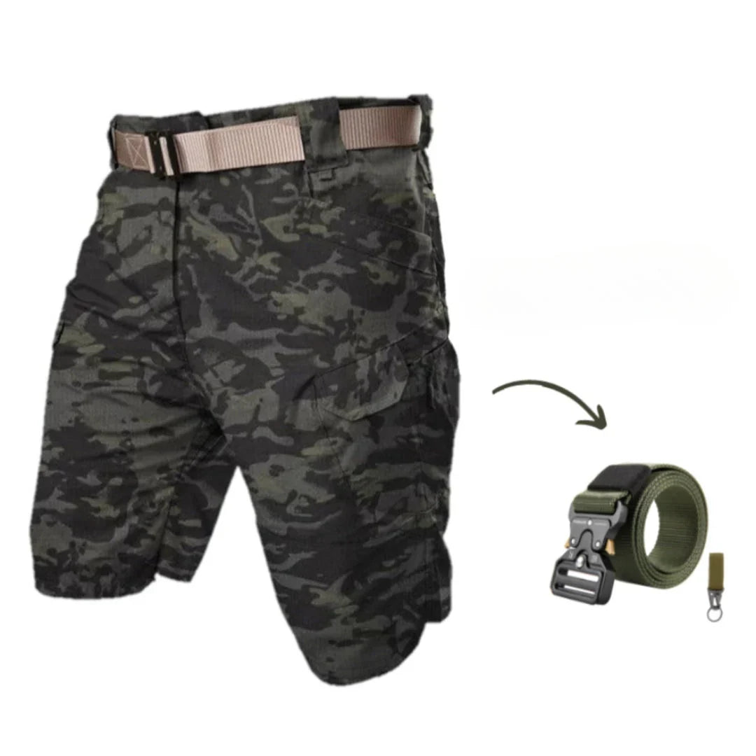 DAMIAN - CARGOSHORTS MIT 7 TASCHEN UND GRATIS GÜRTEL