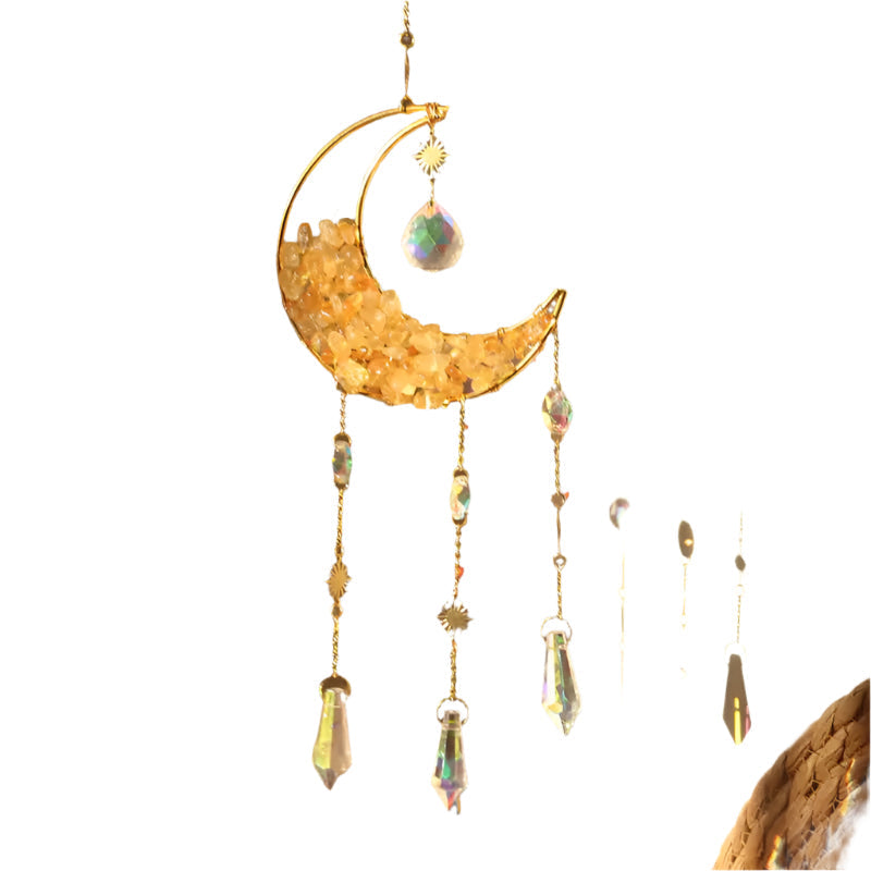 LunaPrism Traumfänger – Verzaubernde Mondlichtdeko für friedliche Räume