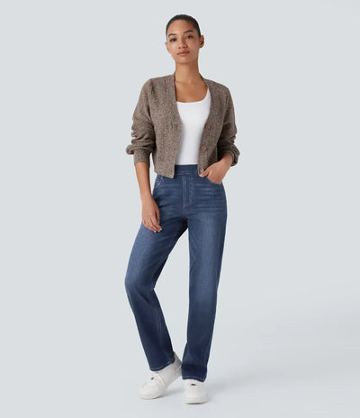 MAYLORA | Bequeme Hose mit Hohem Bund und Elastischem Material