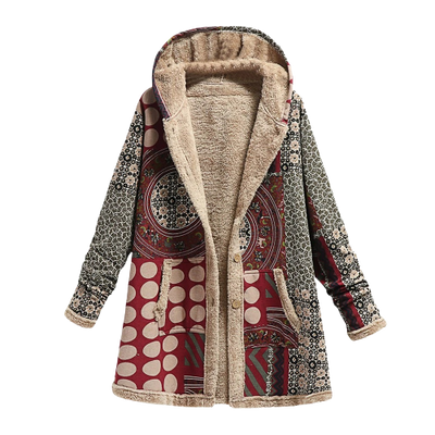 Elegante, warme, luxuriöse Schaffelljacke für Damen