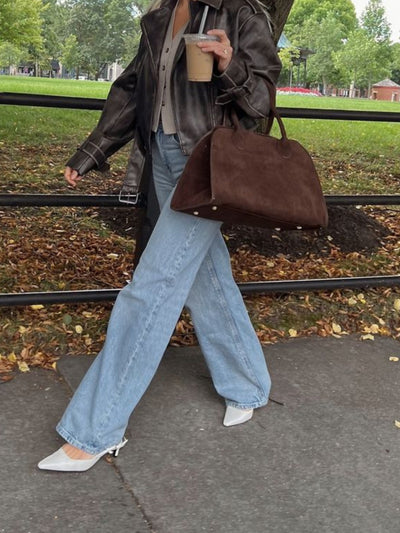 Beatrix  Wildledertasche