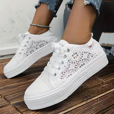 Marina | Schicke und luftige Sneaker aus Spitze