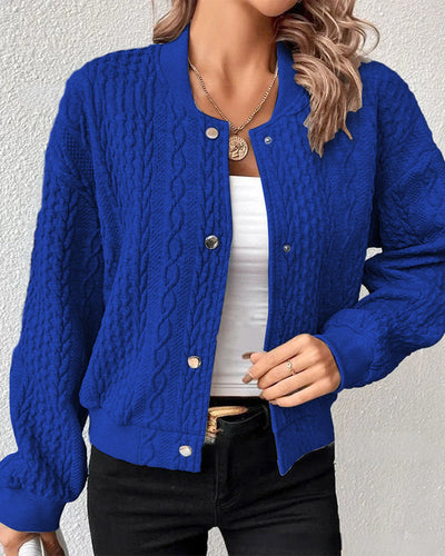Mireille - Frauen-Strickjacke mit Knöpfen