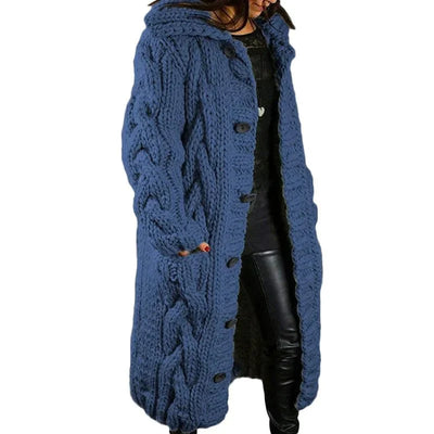 Vestine - Dick gestrickte Strickjacke