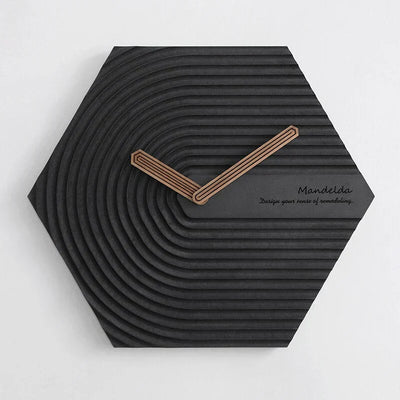 Moderner minimalistischer Wanduhr