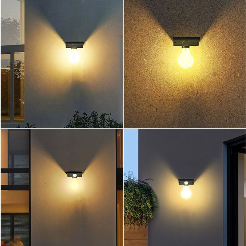 SolarGuard Wandlampe mit Bewegungsmelder