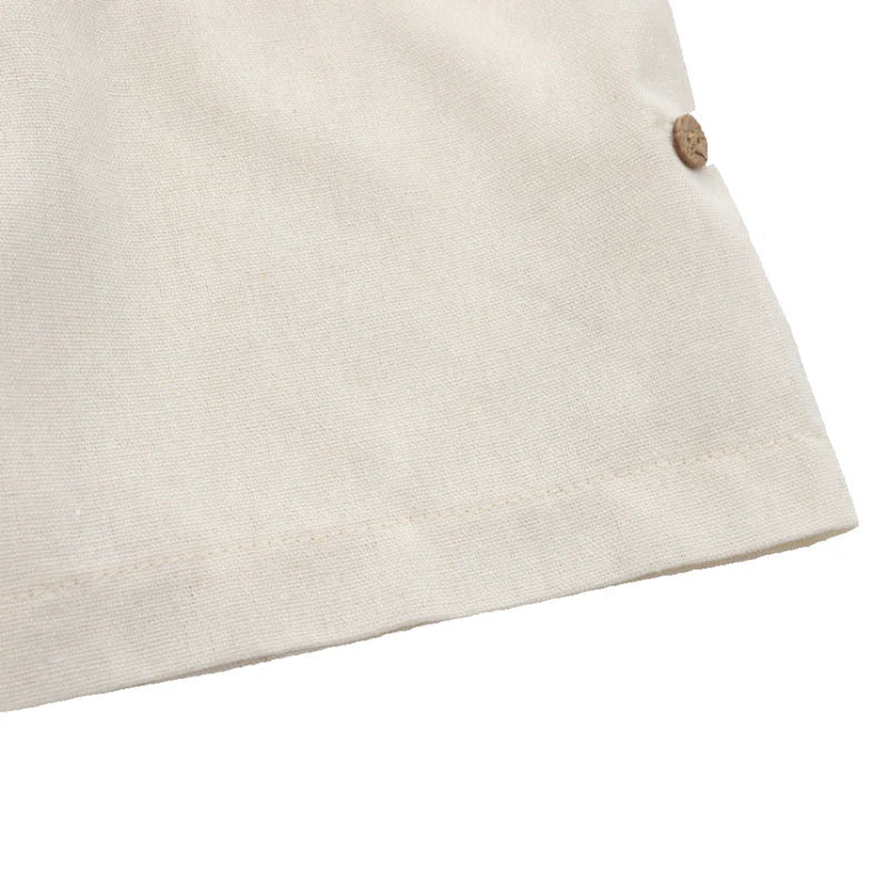 Casablanca - Leinen Polo - Beige