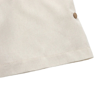 Casablanca - Leinen Polo - Beige