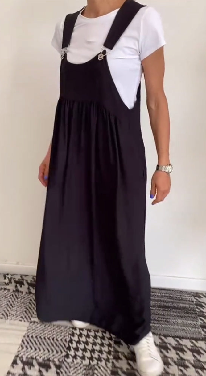 HELGA - KASUAL-KLEID MIT TRÄGERN