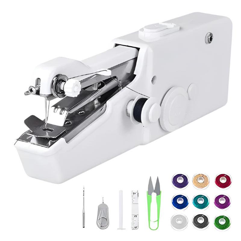 SwiftSew – Tragbare handgehaltene Nähmaschine für schnelle Reparaturen