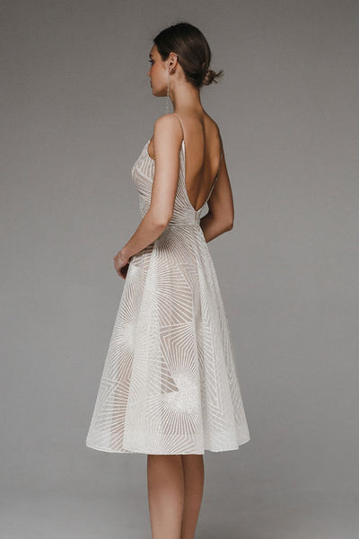 Thalassa - Elegantes Glitzer-Abendkleid in Maxi-Länge