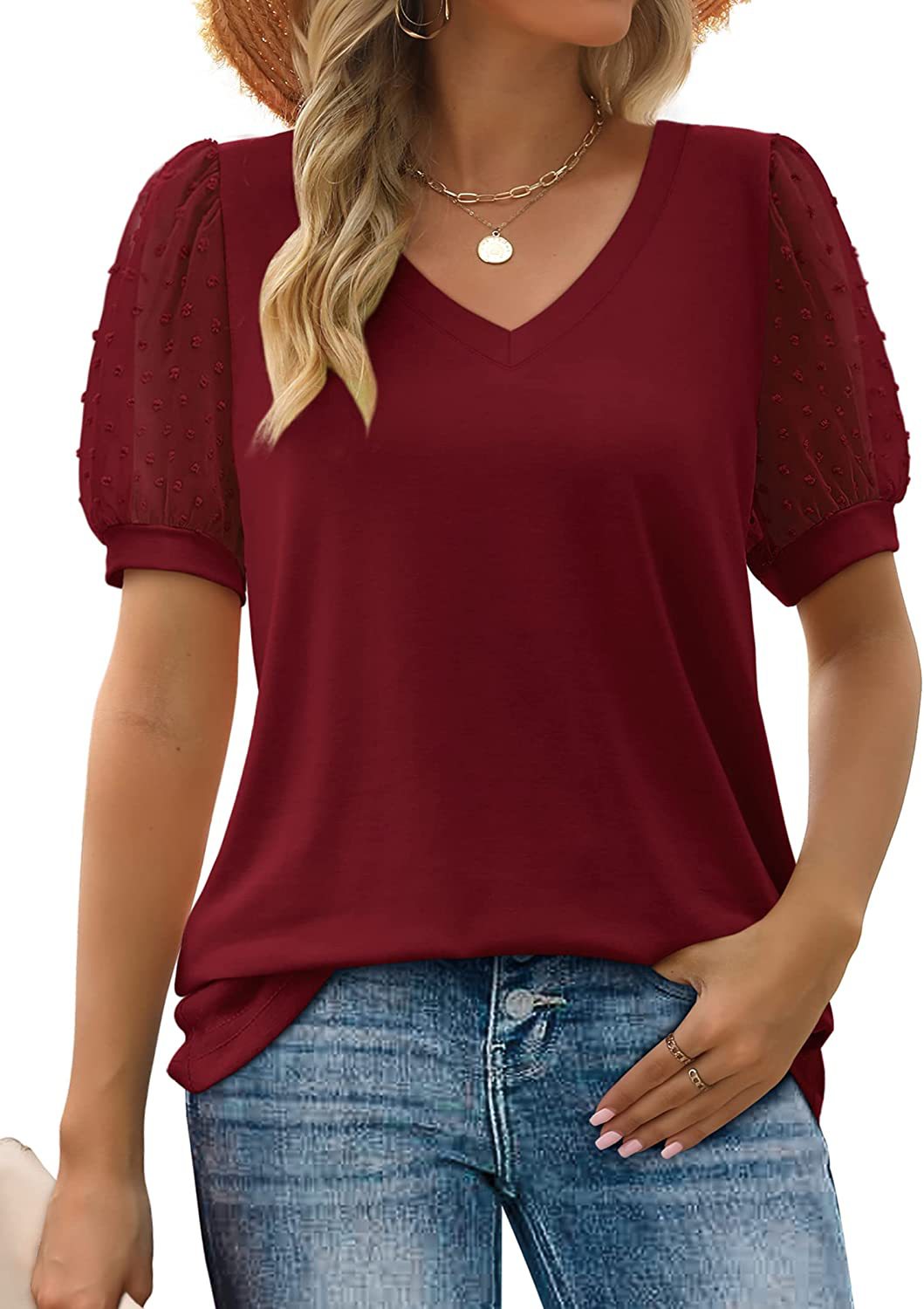 Jessica™ | Elegantes Top mit V-Ausschnitt