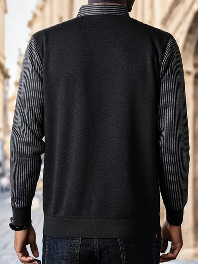 Leroy – Lässiger Langarm Strickpullover