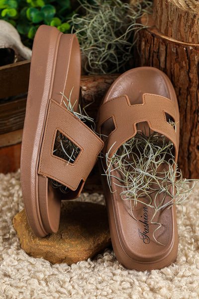 Nandine | Damen Design-Blocksandalen