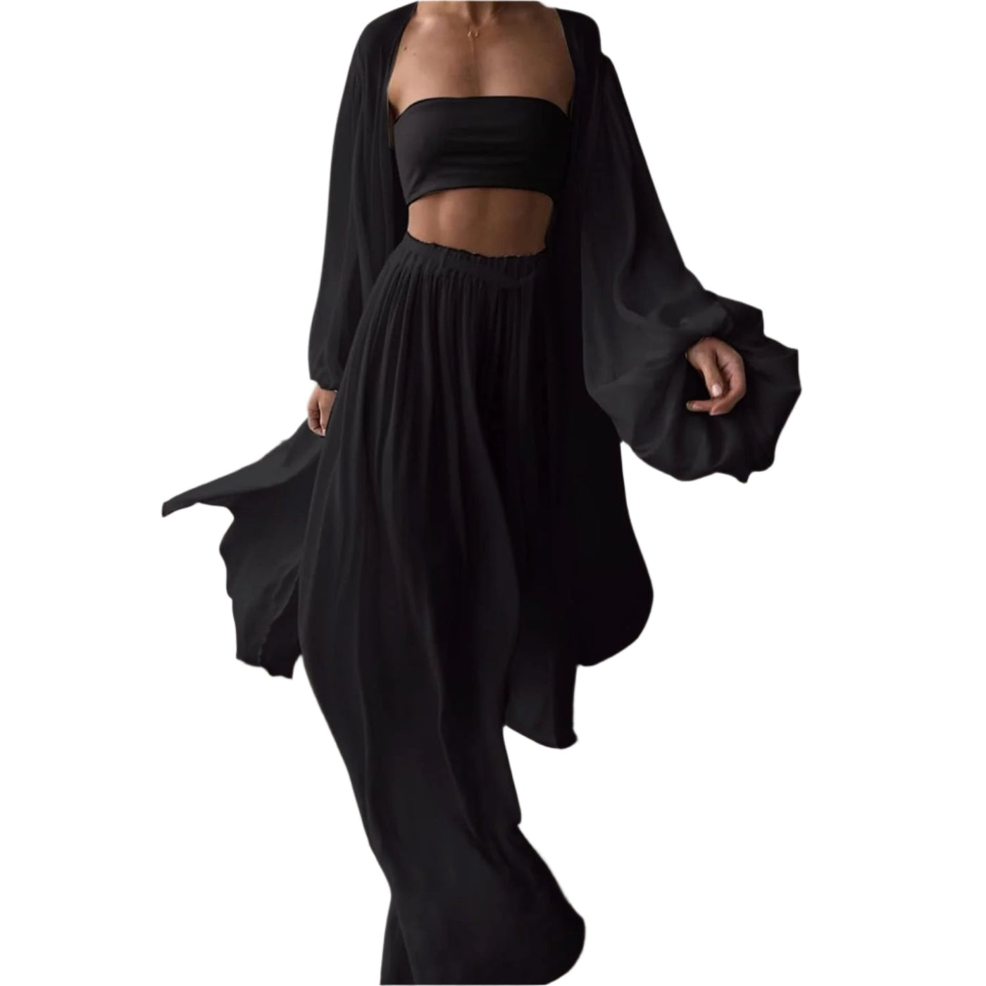 Claudia - Tredelt Boho-Set