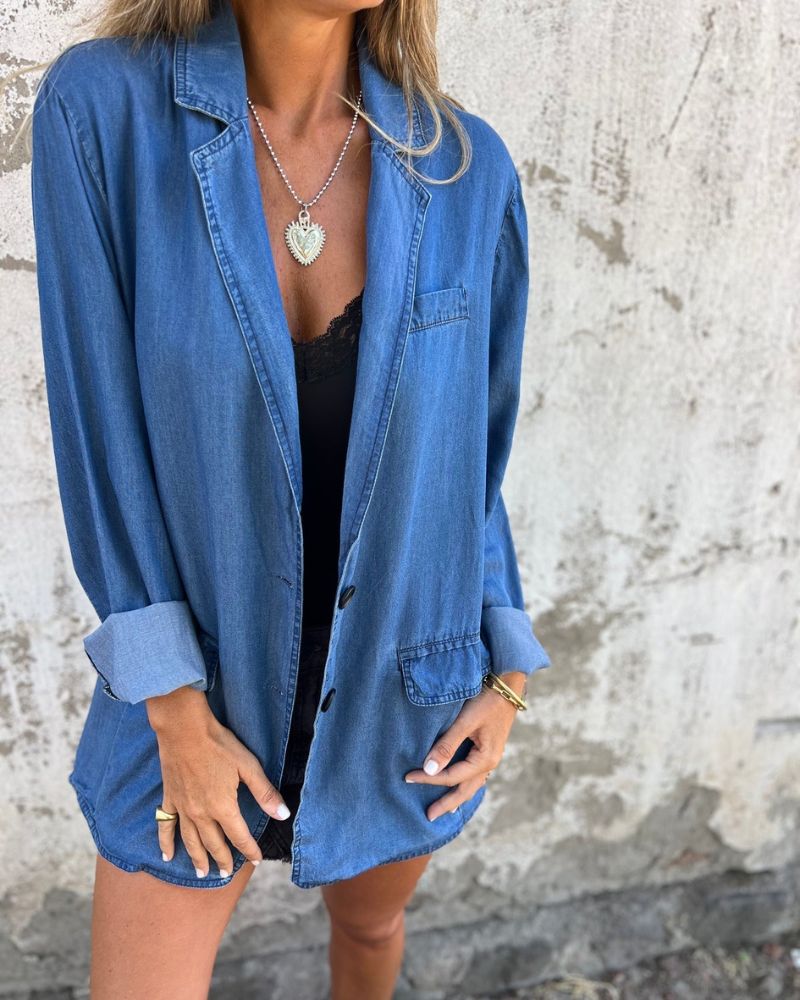 Marjolein™ | Lässiger Jeansblazer