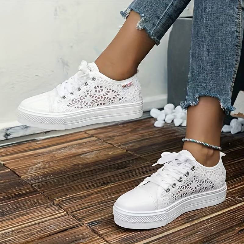 Marina | Schicke und luftige Sneaker aus Spitze