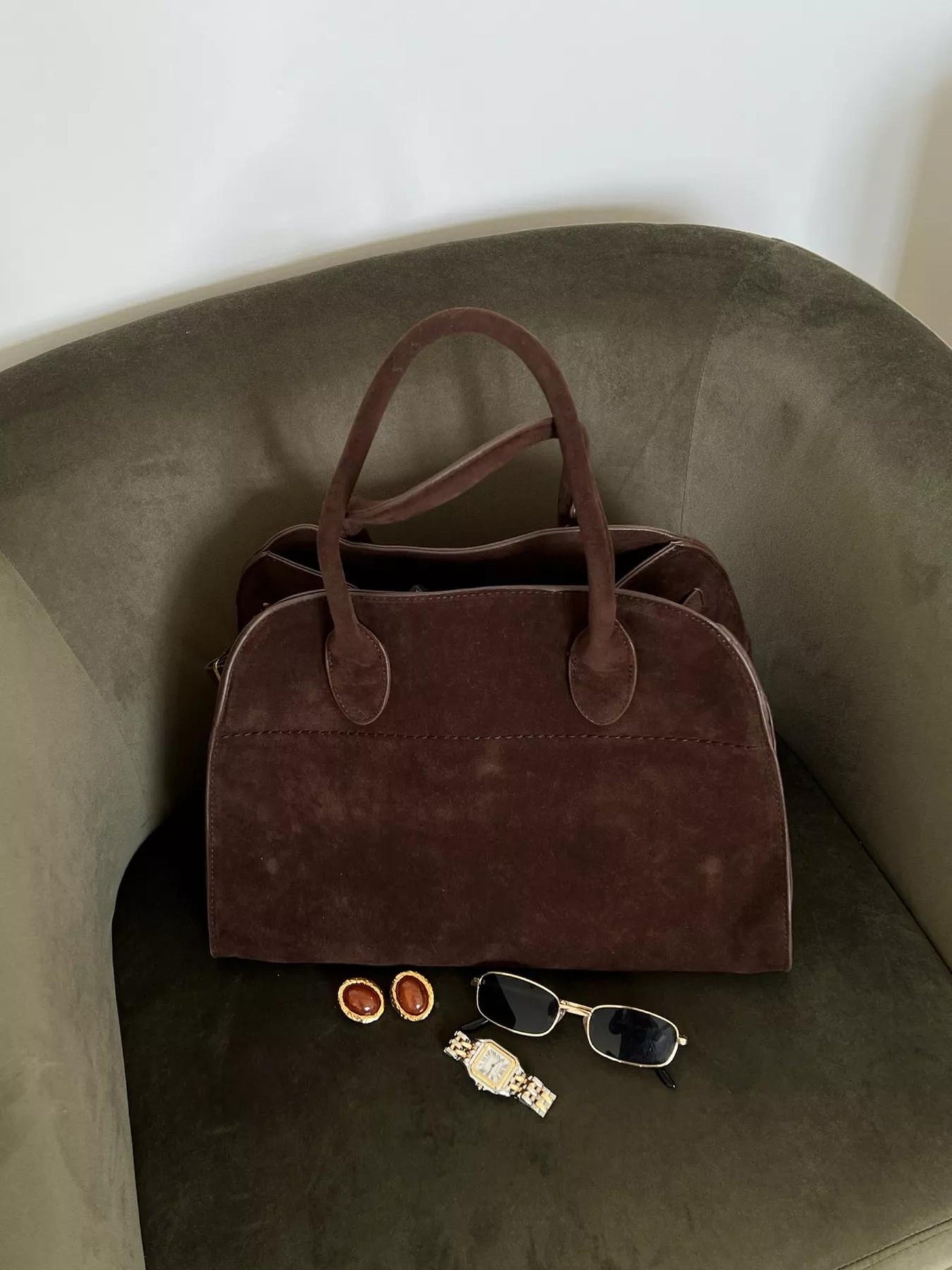 Beatrix  Wildledertasche