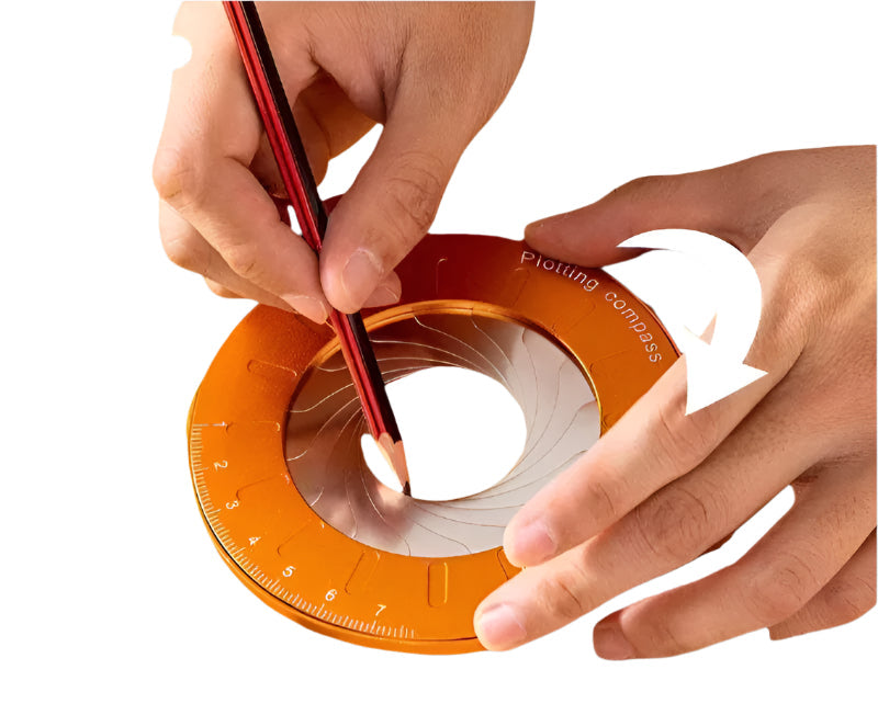 Elliot CircleMaster Präzisionszeichengerät – Verstellbarer Zirkel für perfekte Kreise