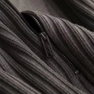 ARMIN - STRICKPULLOVER MIT REISSVERSCHLUSS