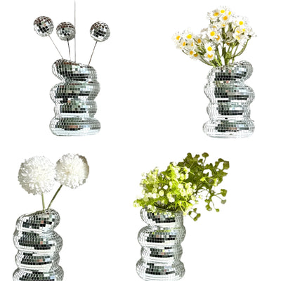 GlamSphere – Spiegelverkleidete Discovase mit Retrocharme und modernem Flair