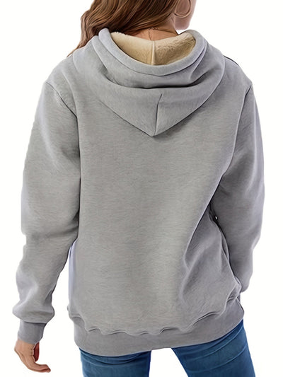 Zoe | Kapuzenpulli mit Fleece