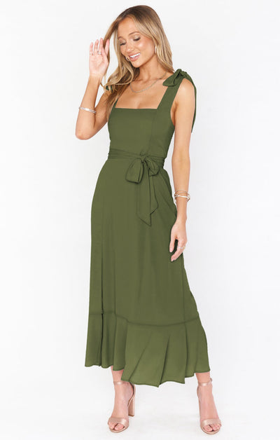 Dayana | Trägerloses Kleid mit Schnürung und eleganter Öffnung