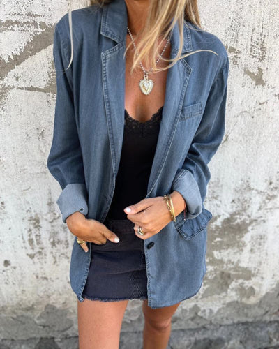 Marjolein™ | Lässiger Jeansblazer