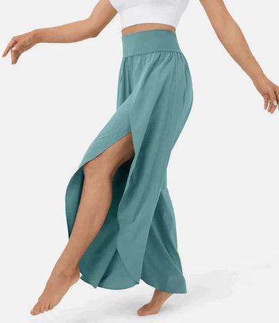 SummerBreeze - Hochtaillierte Palazzo Hose