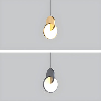 NordicGlow – Moderne skandinavische LED-Pendellampe mit rundem Rahmen und warmem Glühen