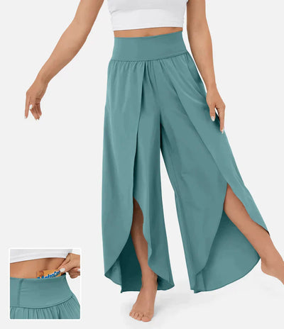 SummerBreeze - Hochtaillierte Palazzo Hose
