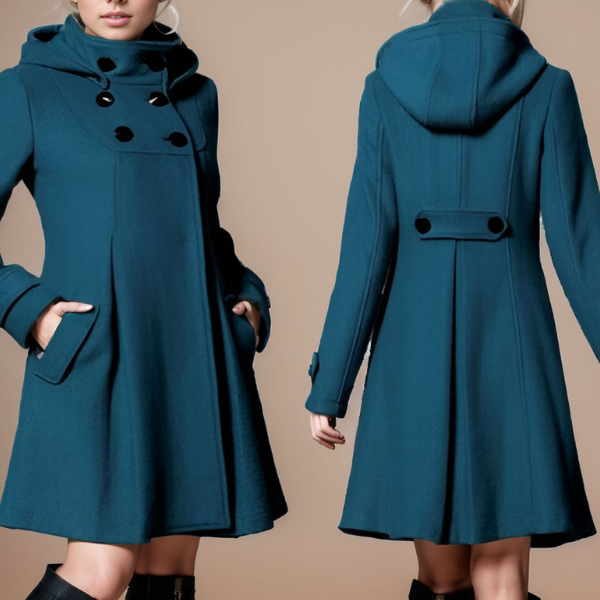 Selina™ | Modische Jacke mit Taschen und Kapuze