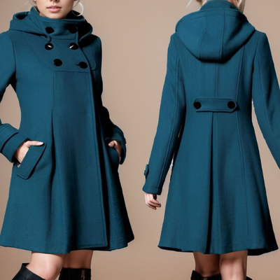 Selina™ | Modische Jacke mit Taschen und Kapuze