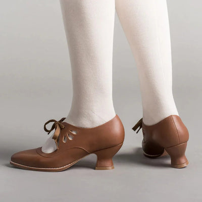 Georgina | Elegante Retro-Schuhe mit niedrigem Absatz