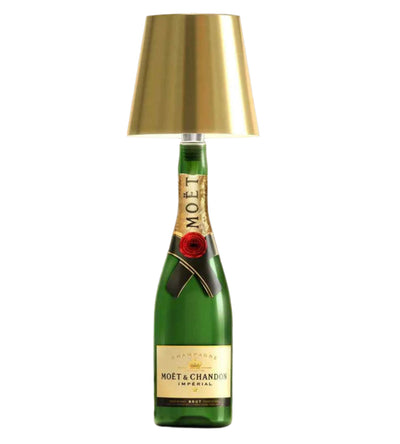 Mila LumiBottle LED-Flaschnelampe – Elegante wiederaufladbare Lampe