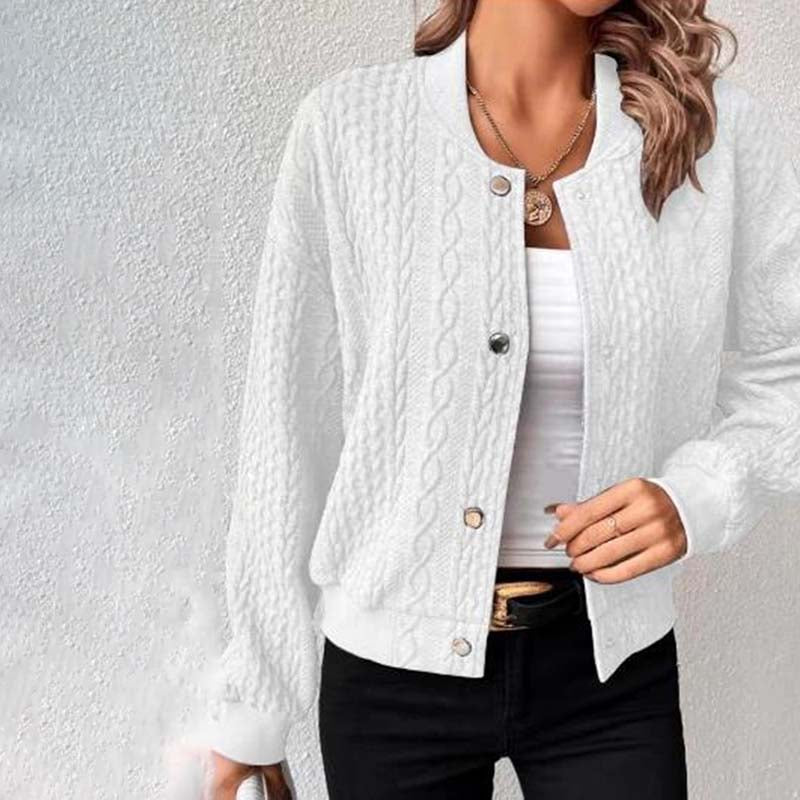 Gestrickte Strickjacke für Frauen