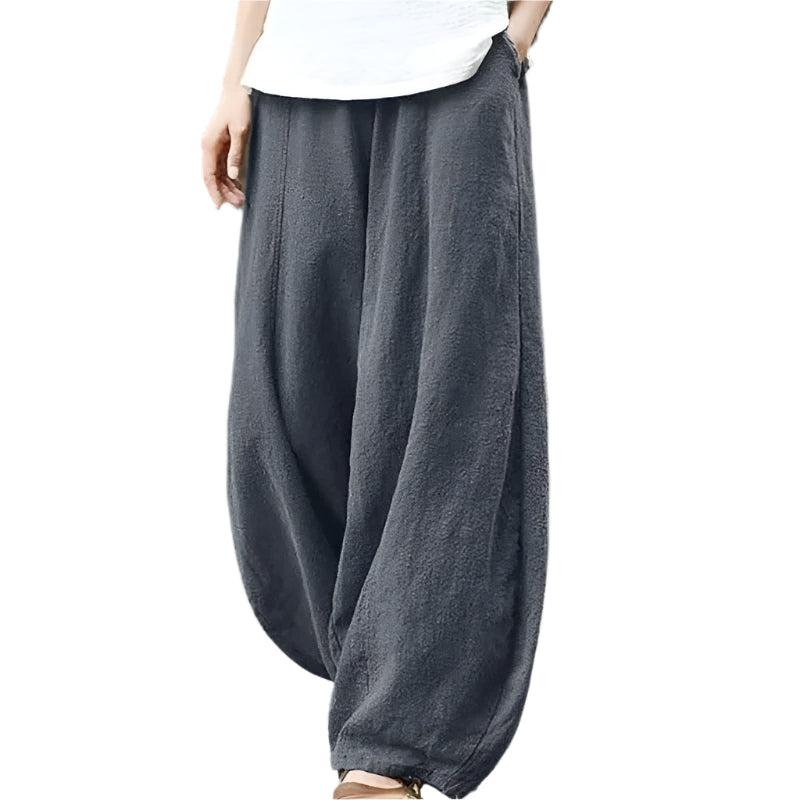 Lina Relaxed Weite-Hosen mit Taschen