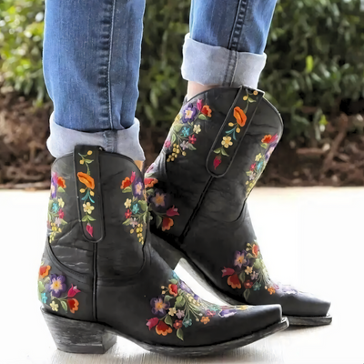 Jie | Wetterfeste Cowgirl Vintage Stiefel
