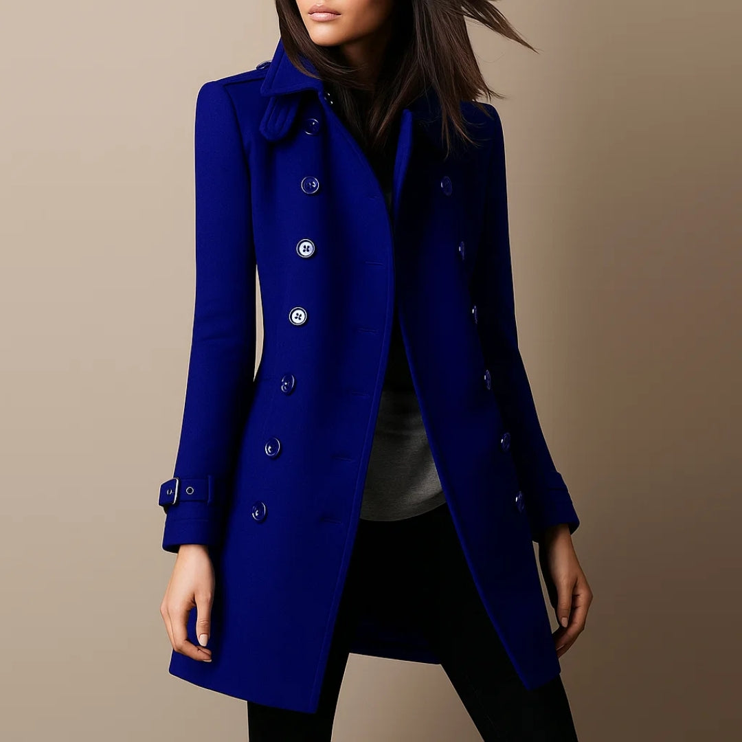 Laura™ | Trendige Damenjacke mit Knöpfen